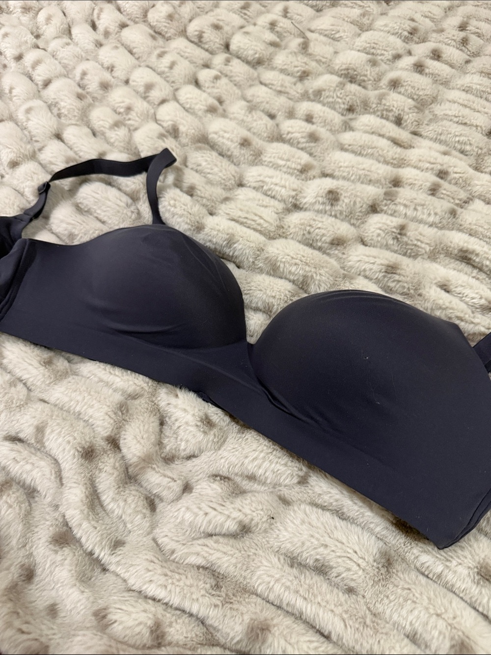 Everyday Seamless T-Shirt Bra - blue/grey 36dd